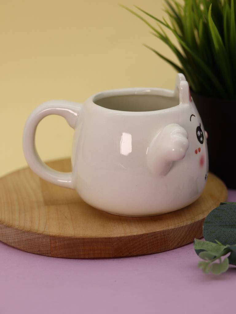 Кружка керамическая Oh, so cute bunny, 410 мл