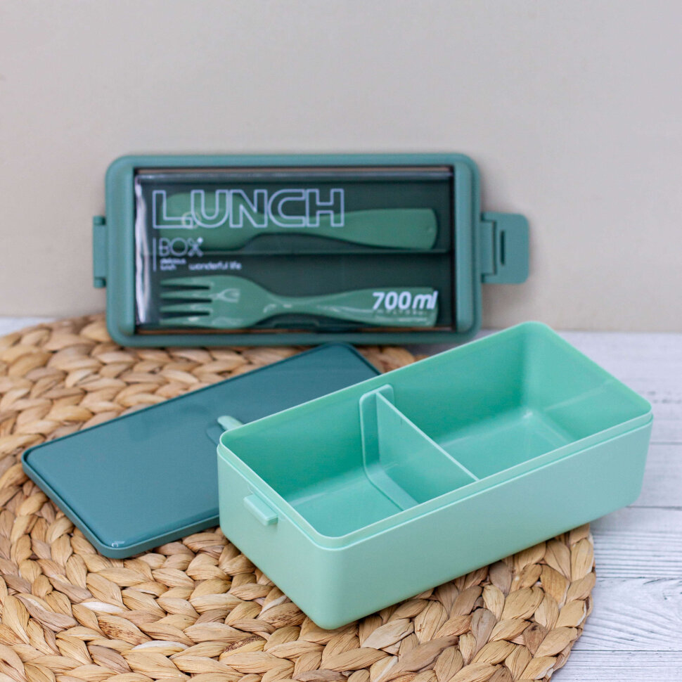 Ланчбокс Life every day (green)
