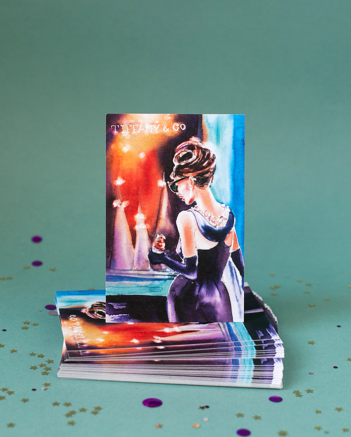 Открытка Holly Golightly