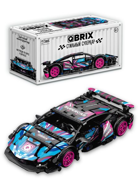 Конструктор Qbrix Стильный суперкар
