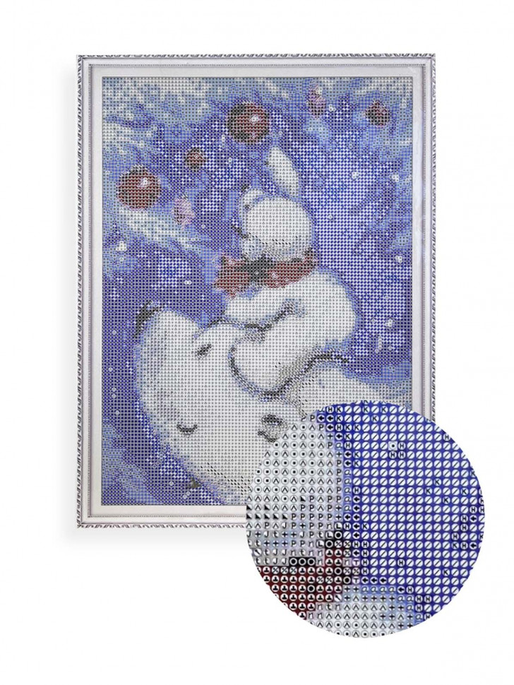 Алмазная мозаика Большая медведица 30х40 см