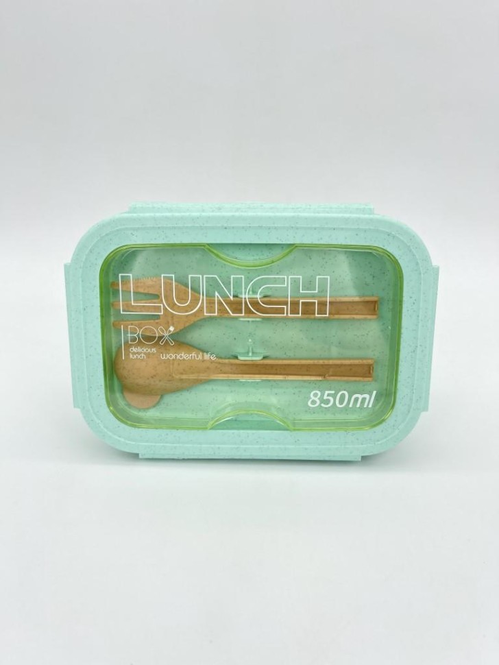 Ланчбокс Enjoy your meal (green)