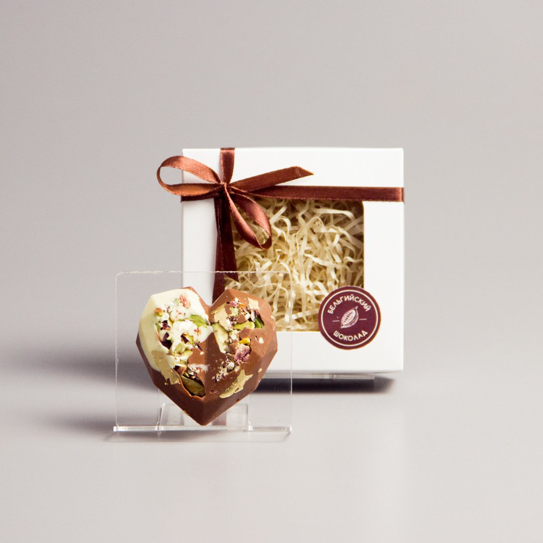 Шоколадное сердце 4