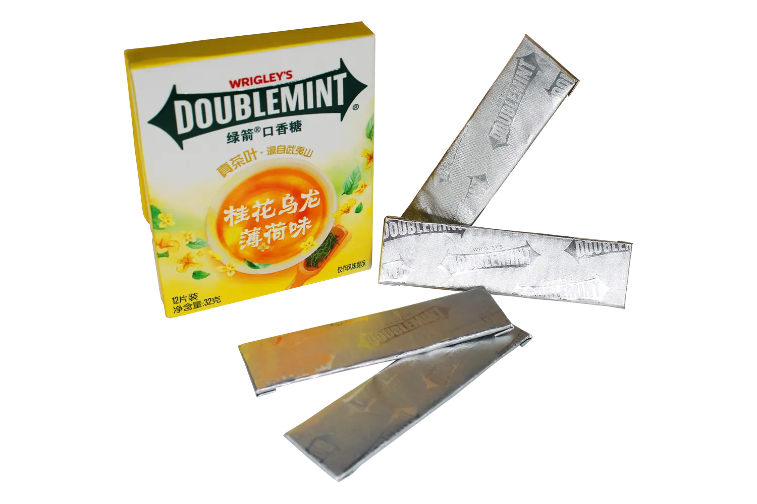Жевательная резинка Doublemint Osmantus Tea Gum