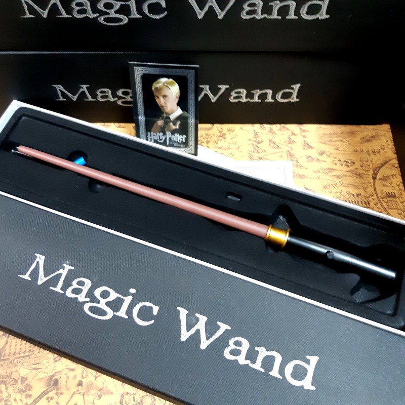 Волшебная палочка Драко Малфоя с фонариком и батарейкой 14848