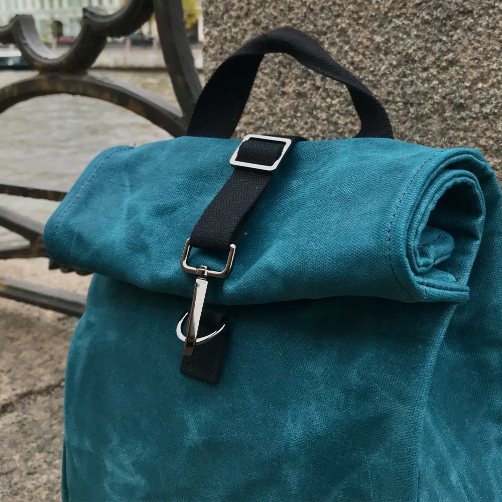 Рюкзак роллтоп Friend Function Mini (бирюзовый)