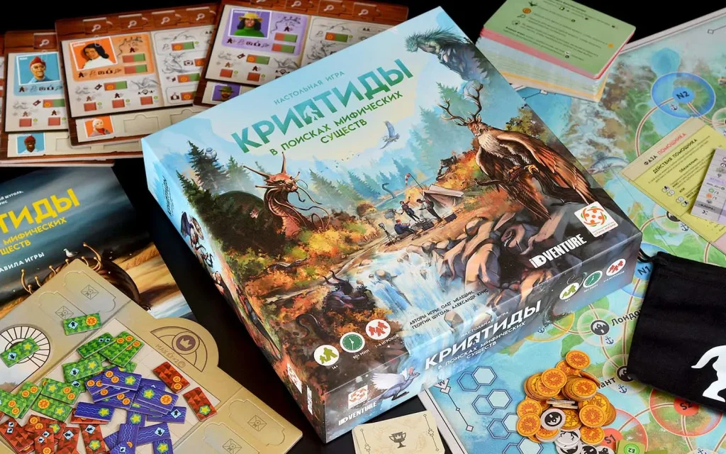 Настольная игра Криптиды. В поисках мифических существ