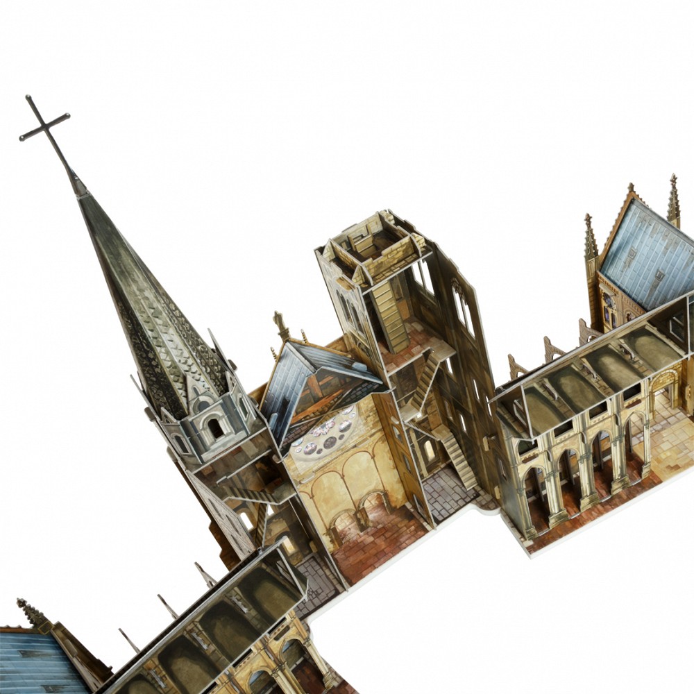 Бумажный конструктор Готический собор