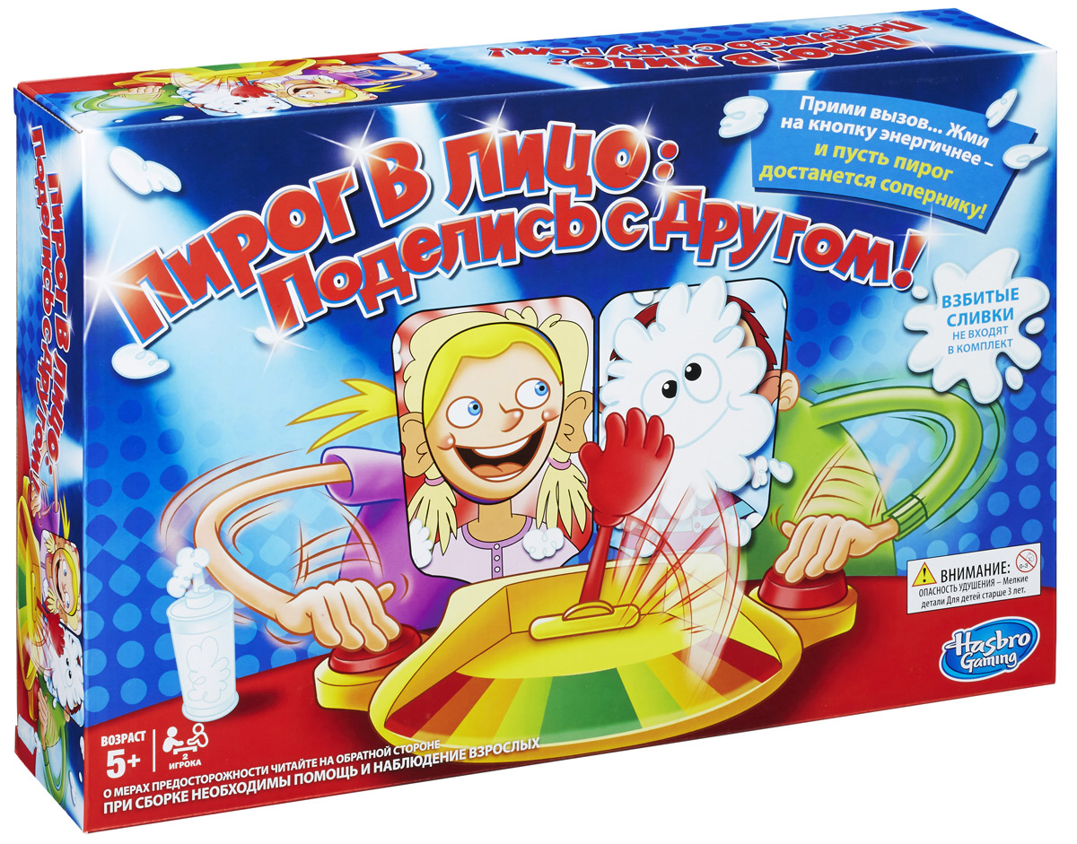 Настольная игра Пирог в лицо (2 участника)