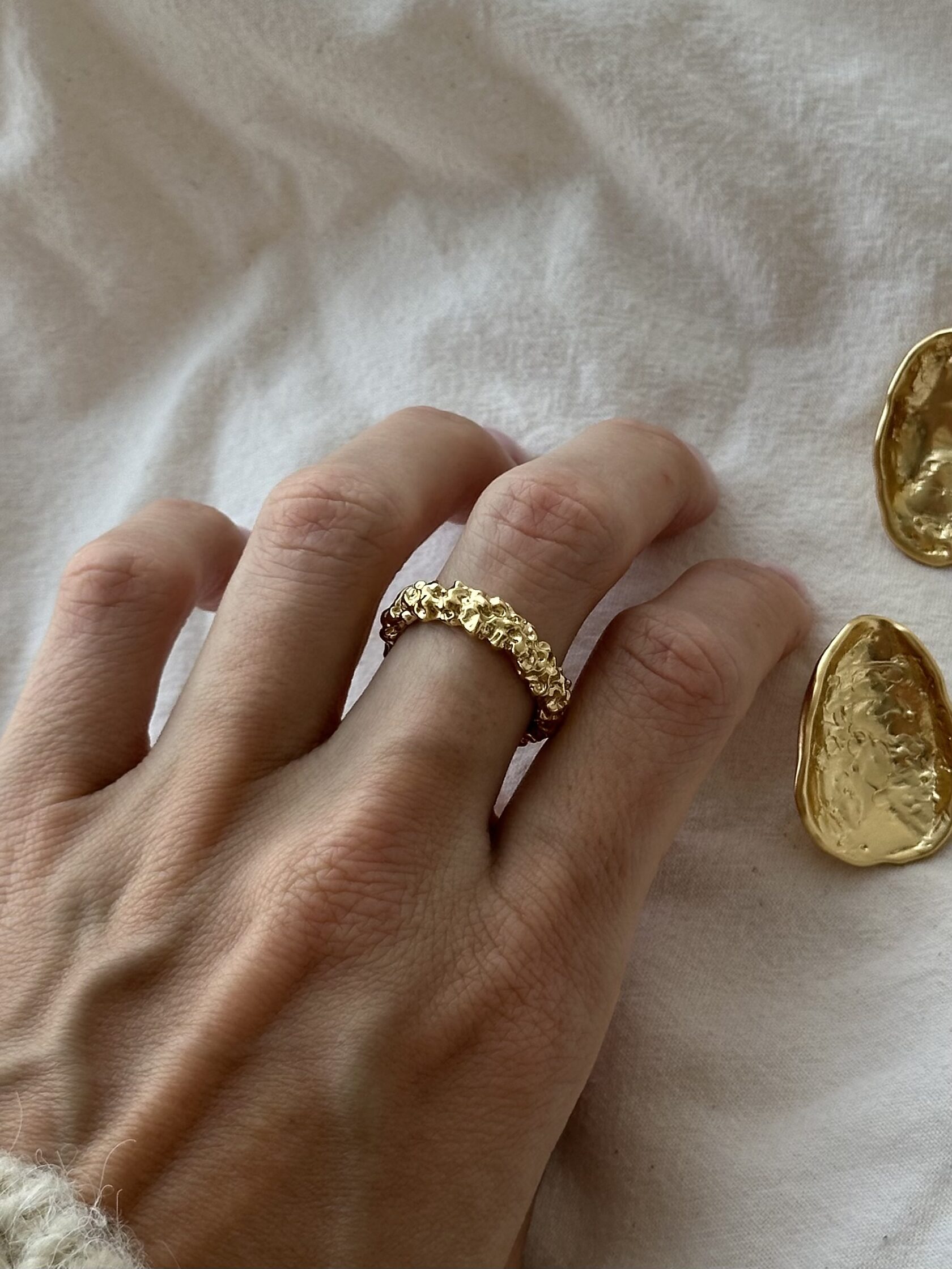 Кольцо Minimal Texture (тонкое)