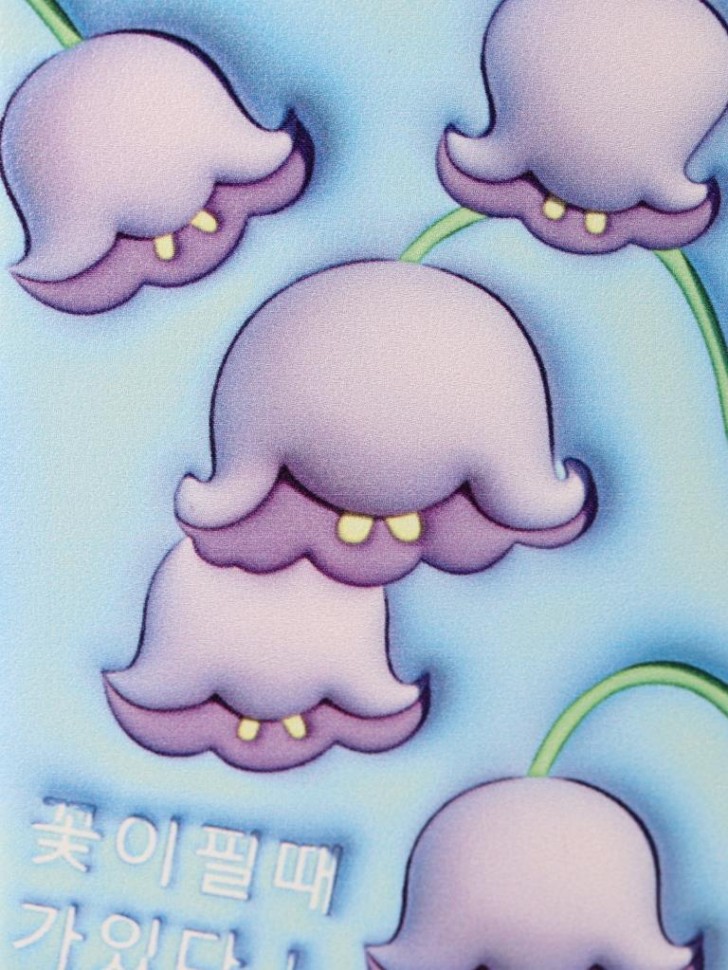 Зеркало Lily of the valley (blue)