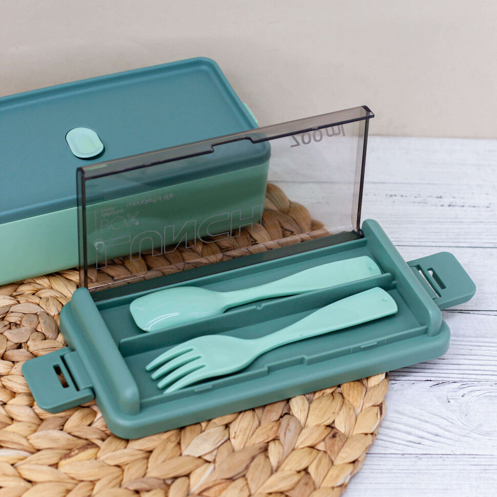 Ланчбокс Life every day (green)