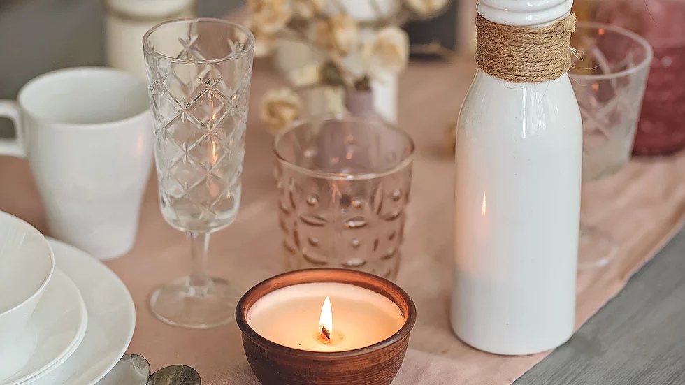 Ароматическая свеча Village Вдохновение, 120 мл.