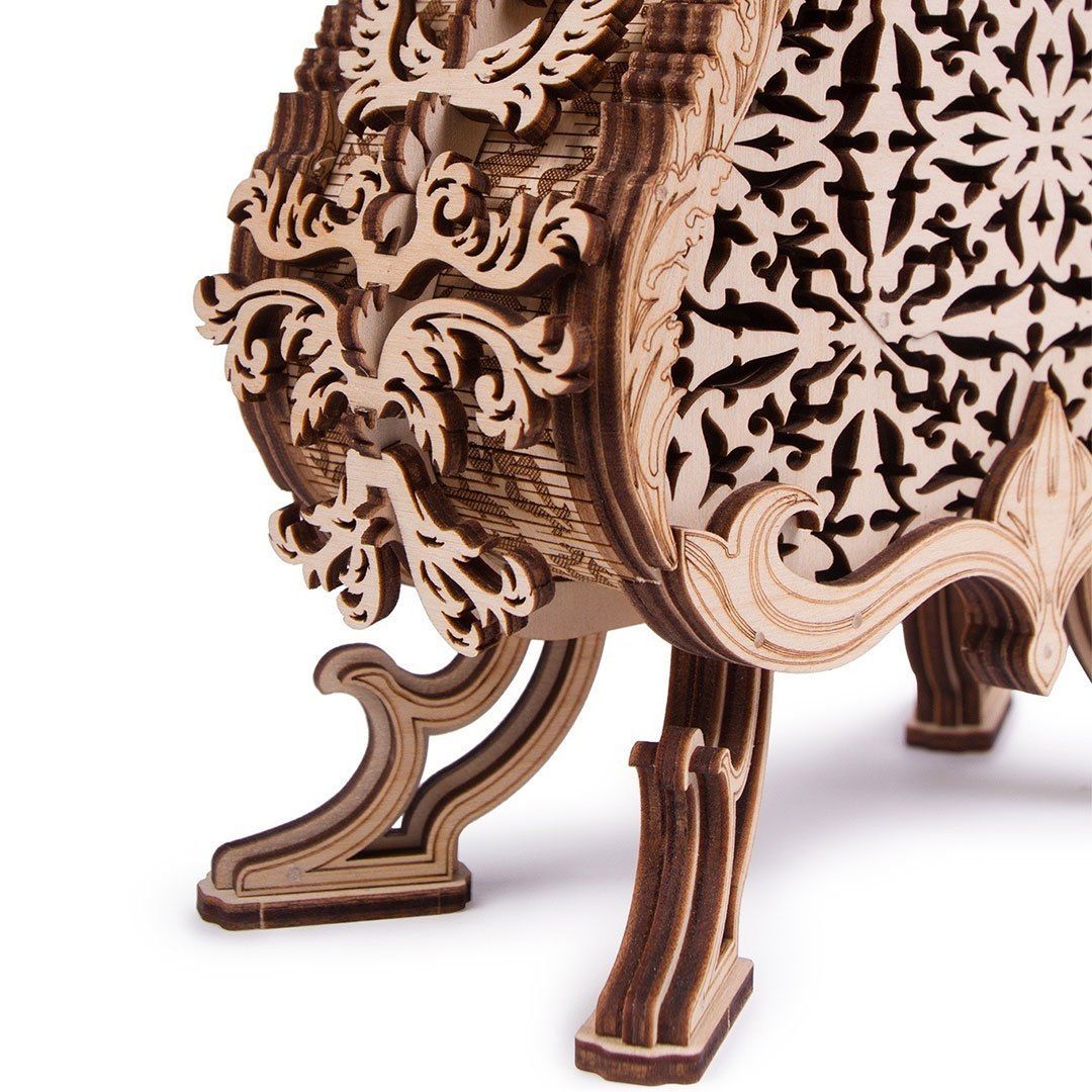 Механическая сборная модель Wood Trick Винтажные часы