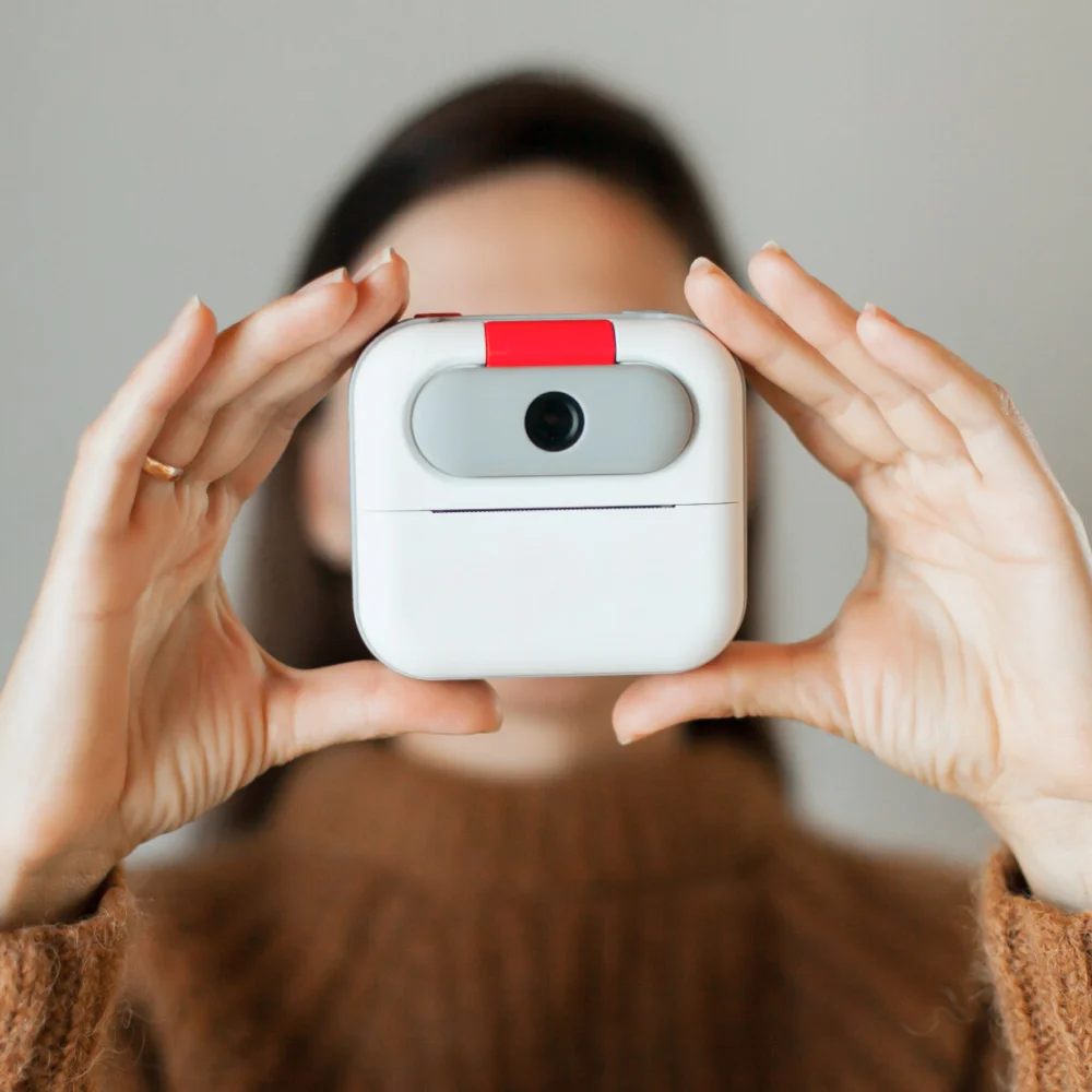 Фотоаппарат моментальной печати с Bluetooth LUMICAM DK05 Printy white