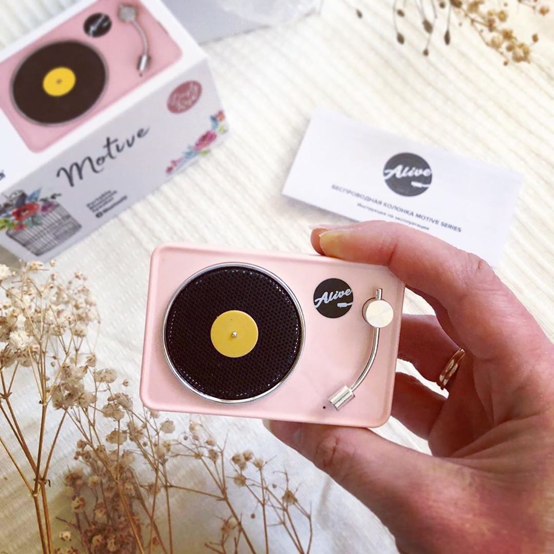 Беспроводная колонка Alive Audio Motive (Dusty Rose)