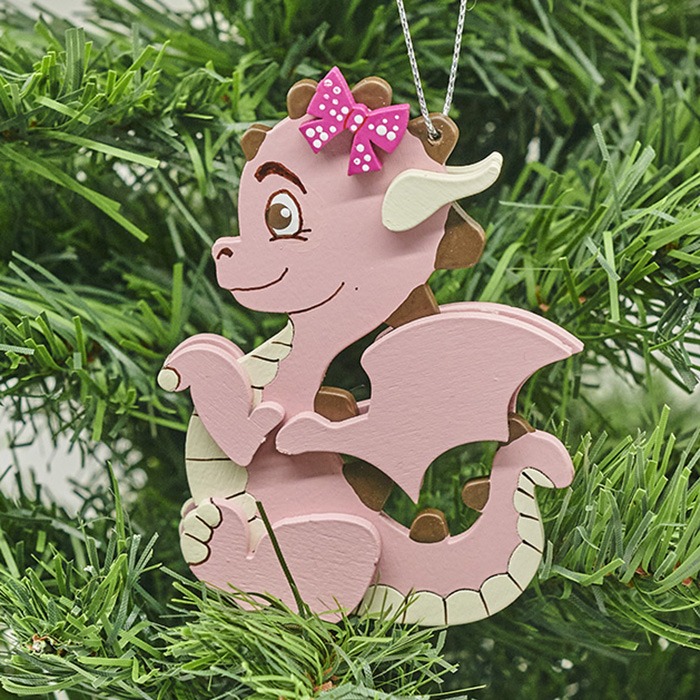 Елочная игрушка Дракончик 3015