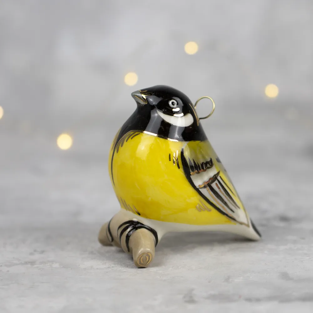 Елочная игрушка Синица