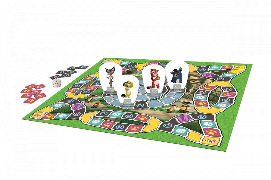 Настольная игра Лео и Тиг. Таинственная пещера