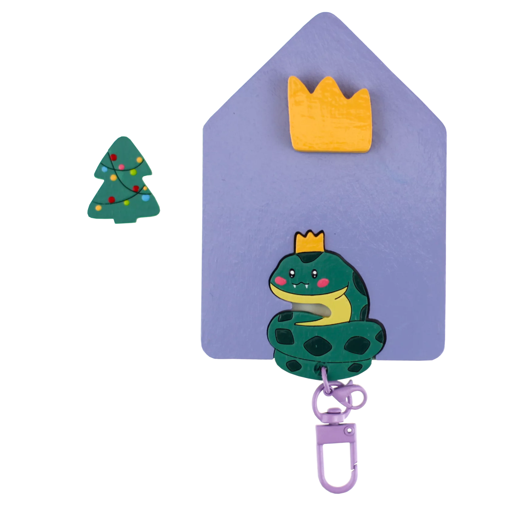 Ключница одинарная Змейка