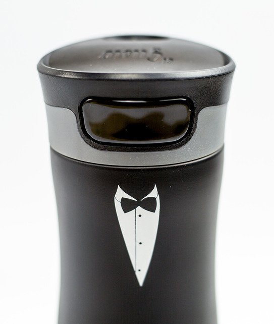 Термокружка Смокинг черная
