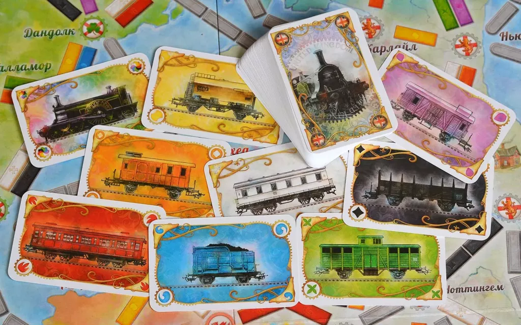 Настольная игра Билет на поезд Великобритания и Пенсильвания