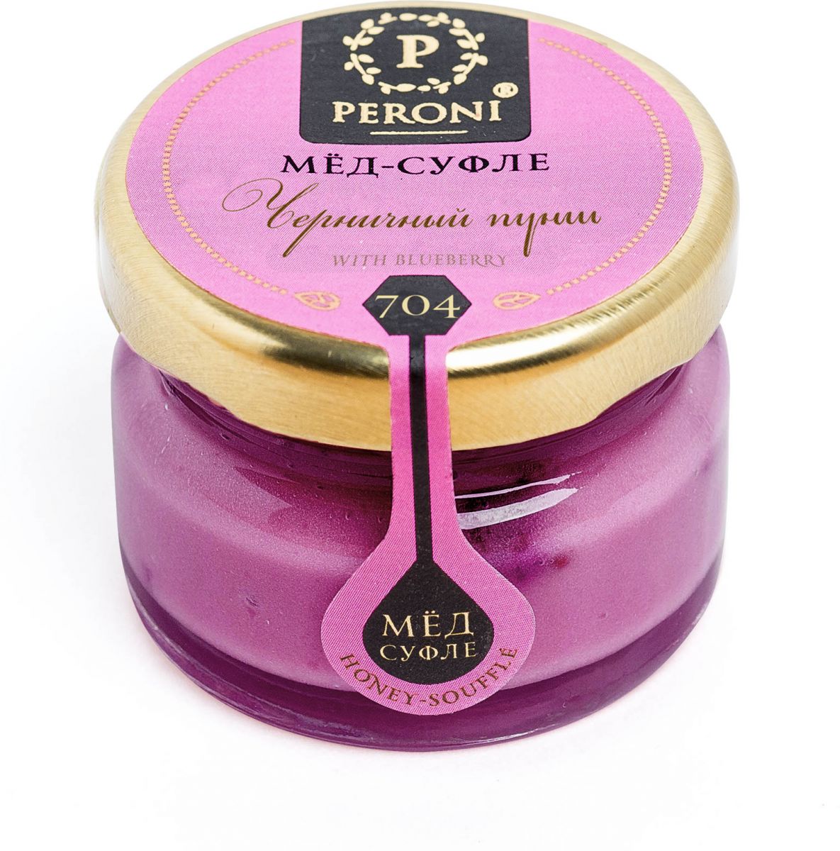 Мед-суфле Черничный пунш, 30 гр.
