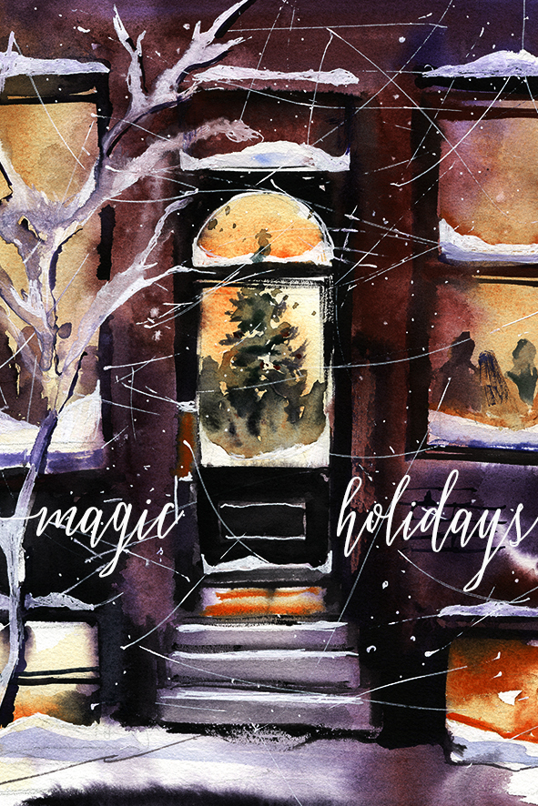 Открытка Magic holidays