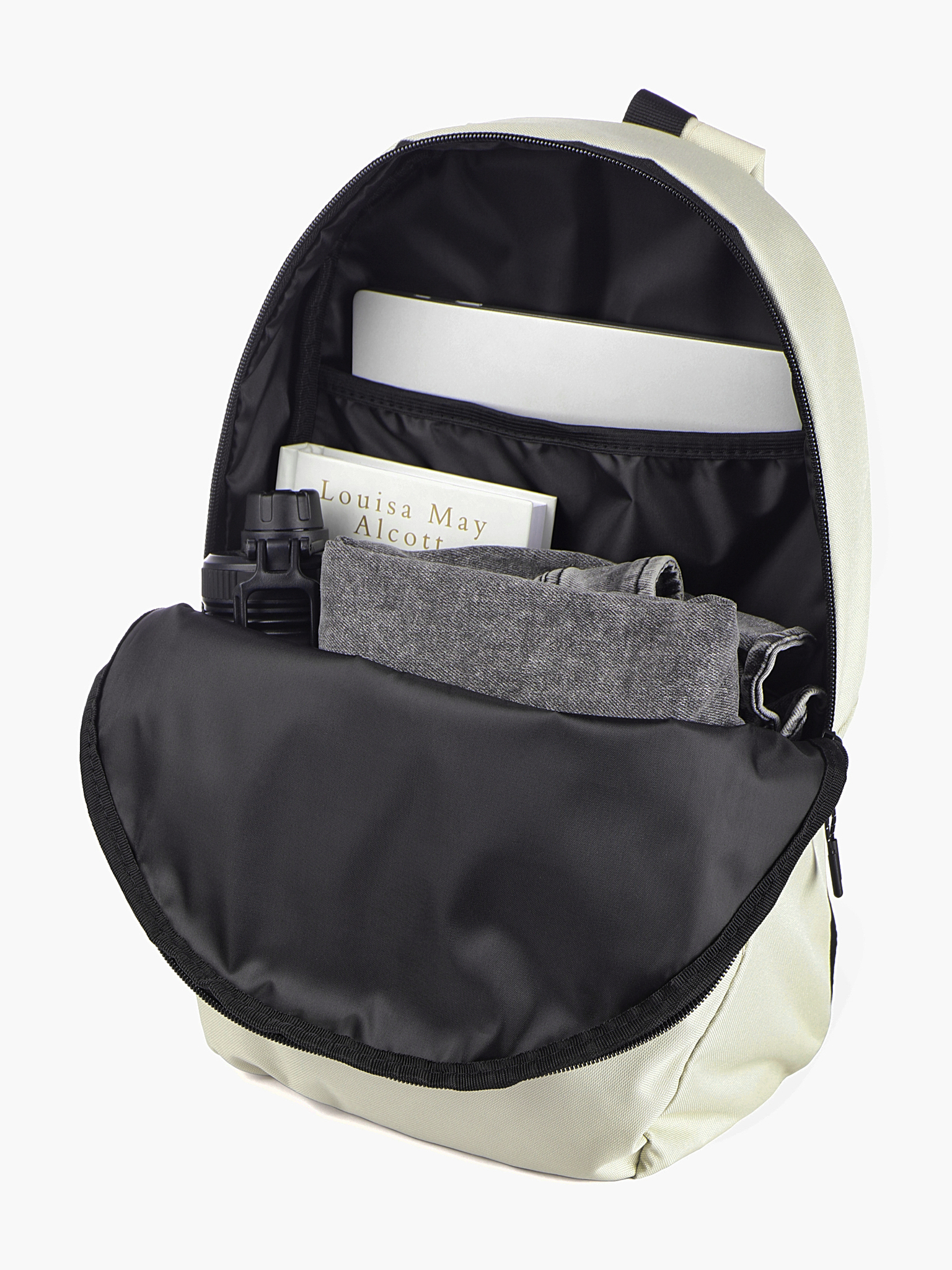 Рюкзак женский 1147 Medium Backpack Бежевый