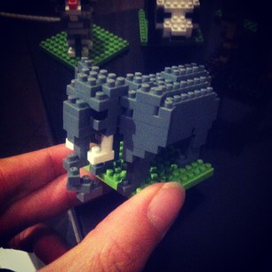 Конструктор Nano Африканский Слон