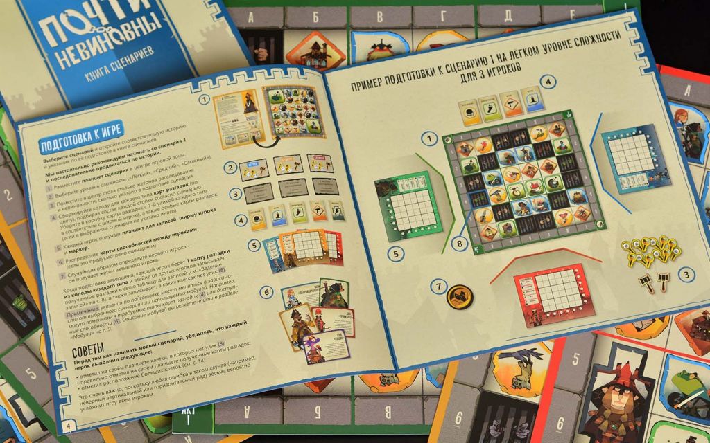 Настольная игра Почти невиновны