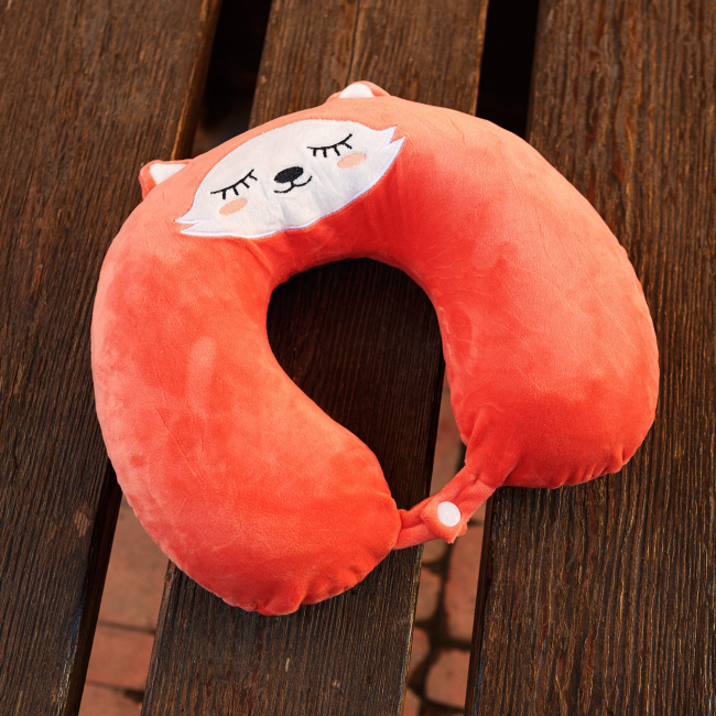 Подушка для путешествий Лисичка (рыжий)