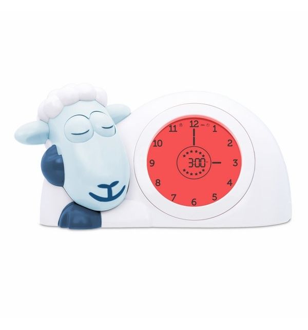 Часы-будильник Ягненок Сэм (синий)