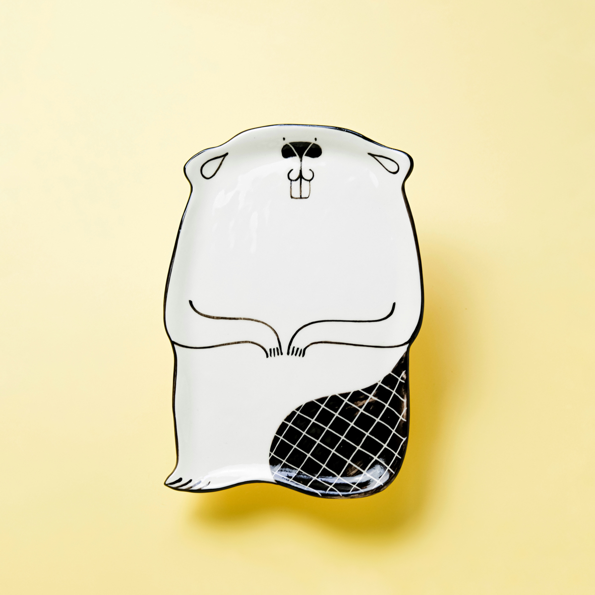 Тарелка Трудолюбивый бобер