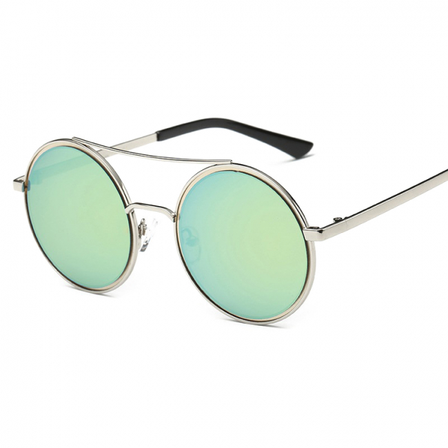 Очки с круглыми стеклами (сине-зеленые)