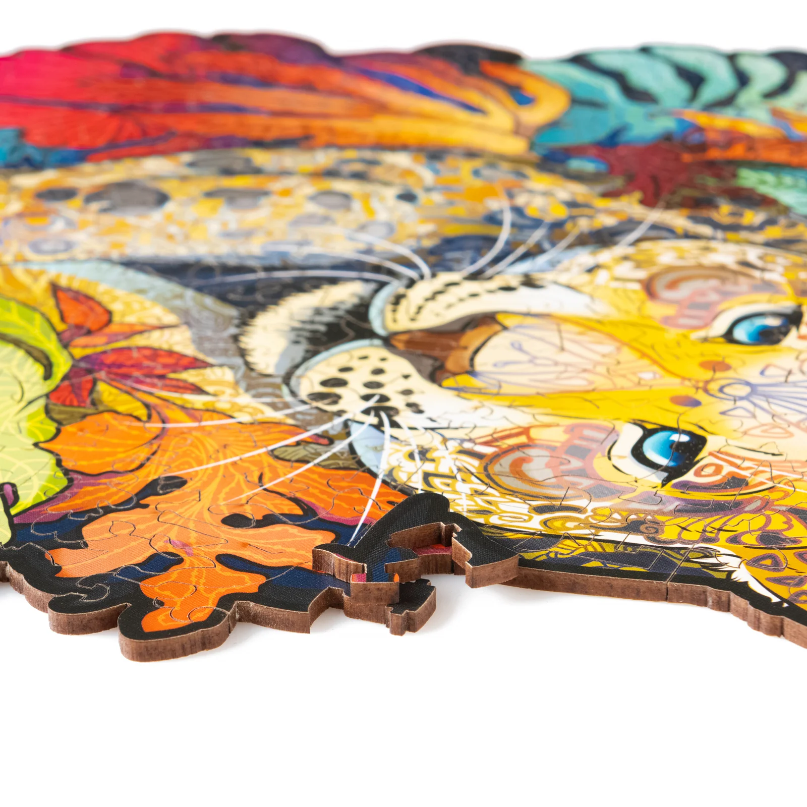 Деревянный пазл Ягуар S 