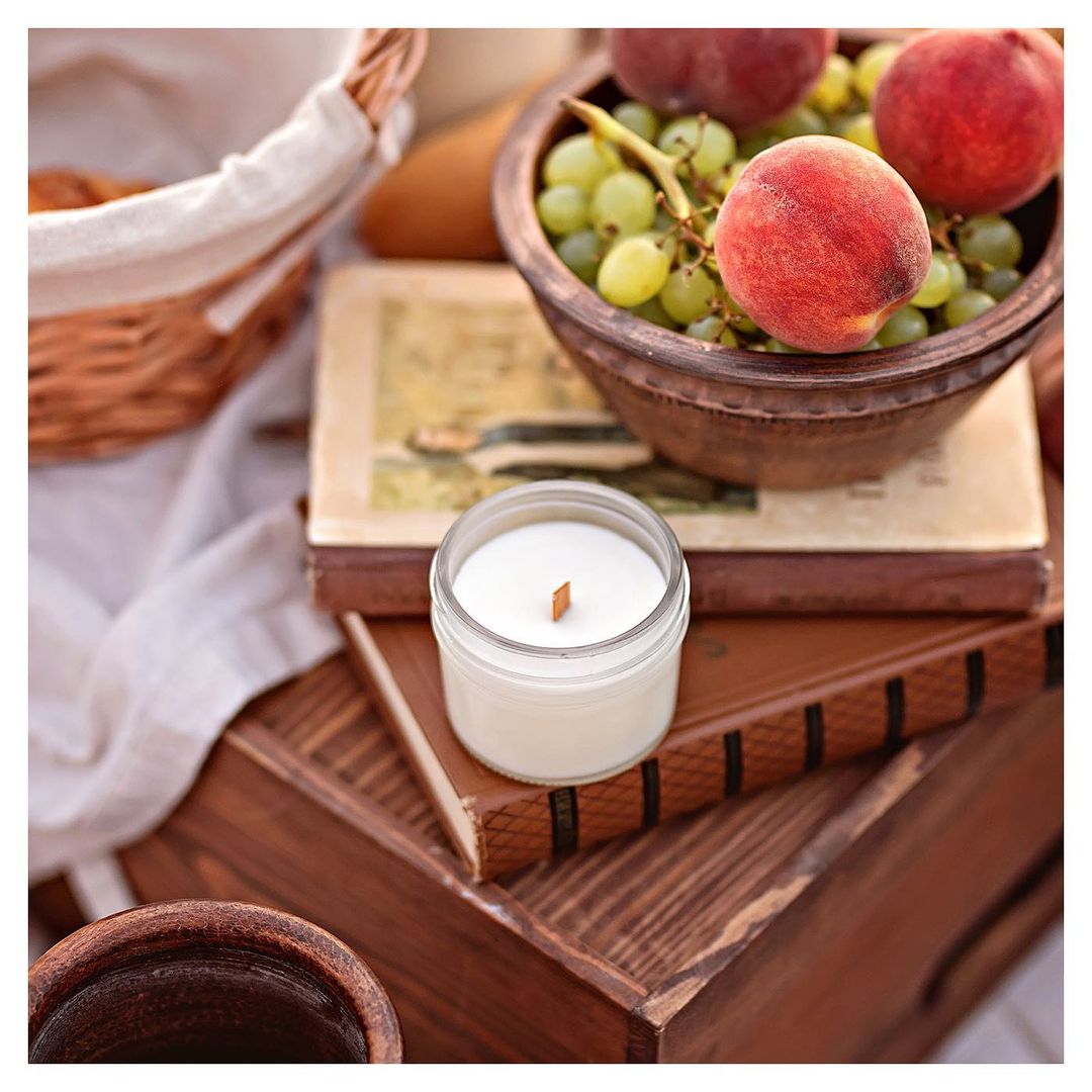 Ароматическая свеча Happy Капучино, 100 мл.