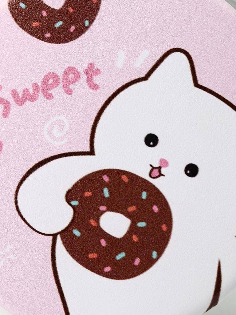 Зеркало Sweet donut round (pink)