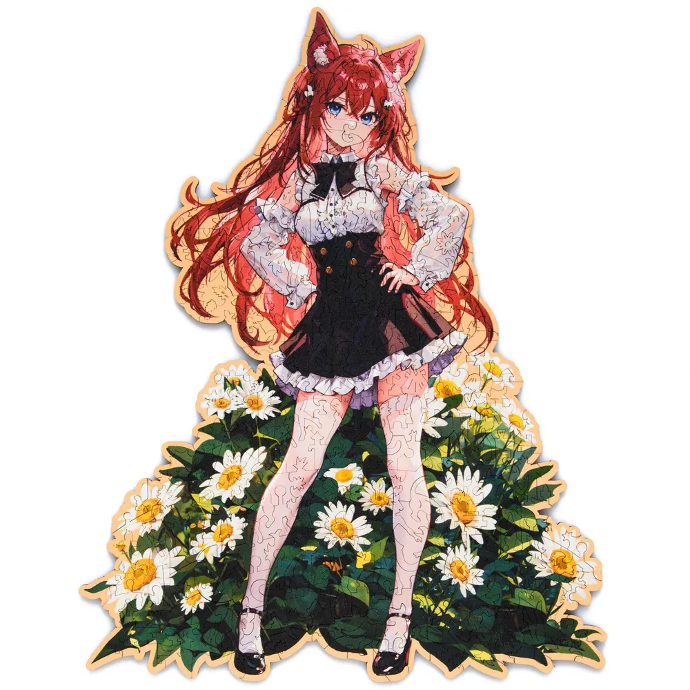 Деревянный пазл Аниме - Тян L