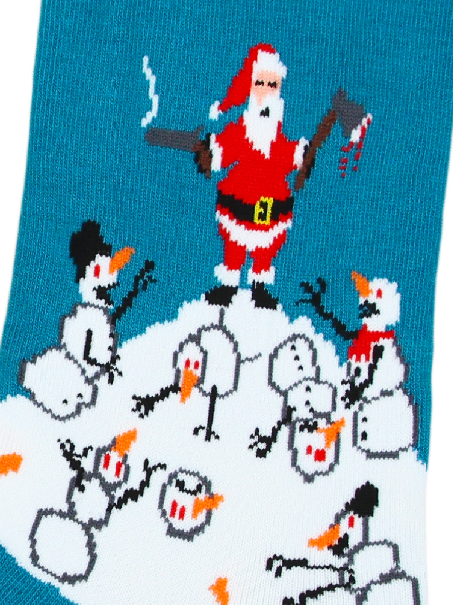 Носки Санта зомби (41-45)