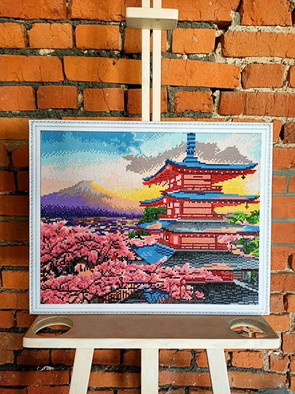 Алмазная мозаика Фудзияма 40х50 см