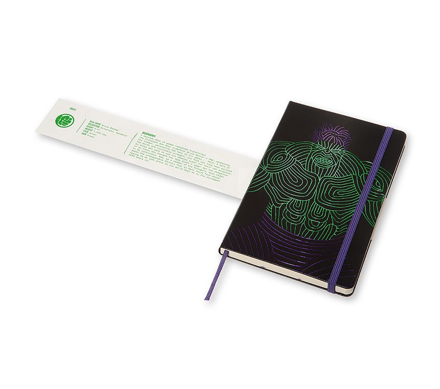 Записная книжка The Avengers Hulk (в линейку), Large черный