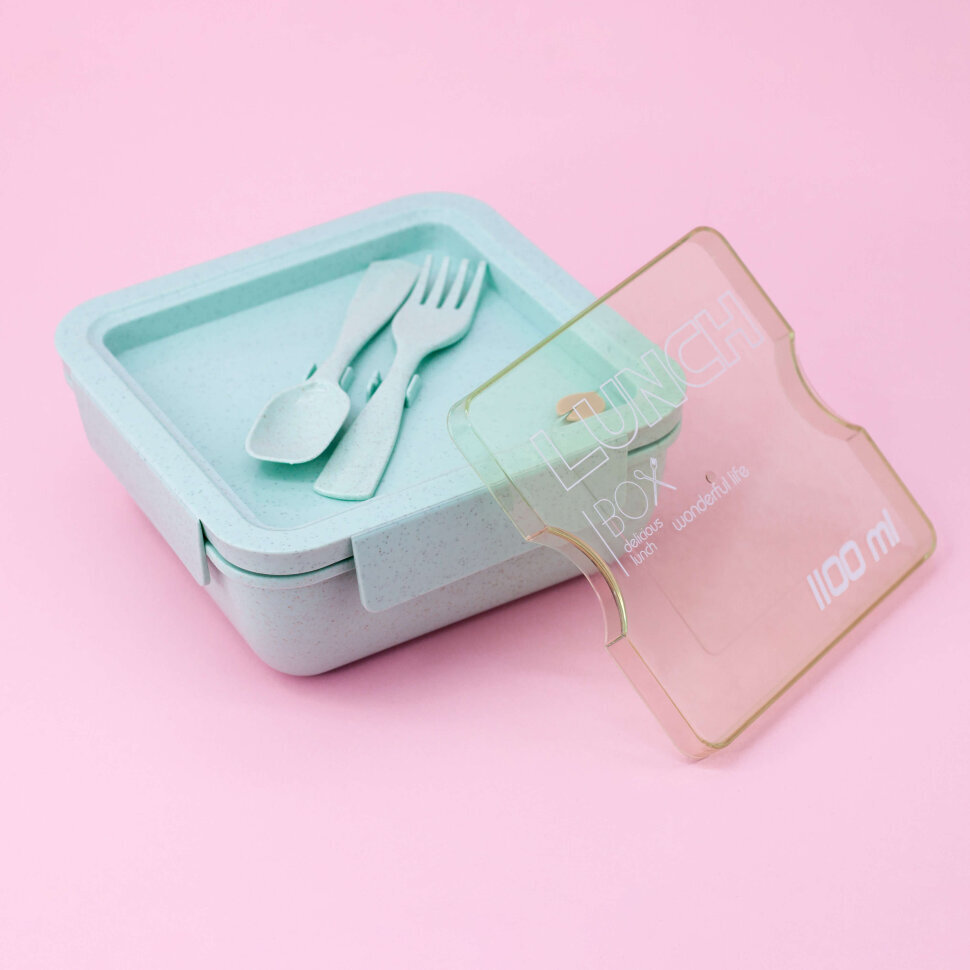 Ланчбокс Square (green)