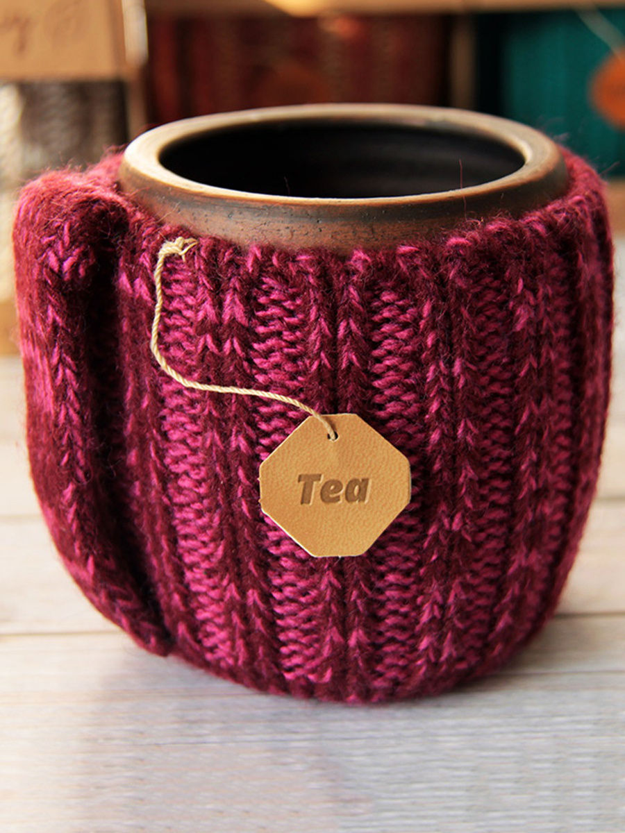 Вязаная кружка Смузи