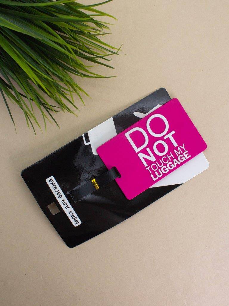 Бирка для багажа Do not touch my luggage
