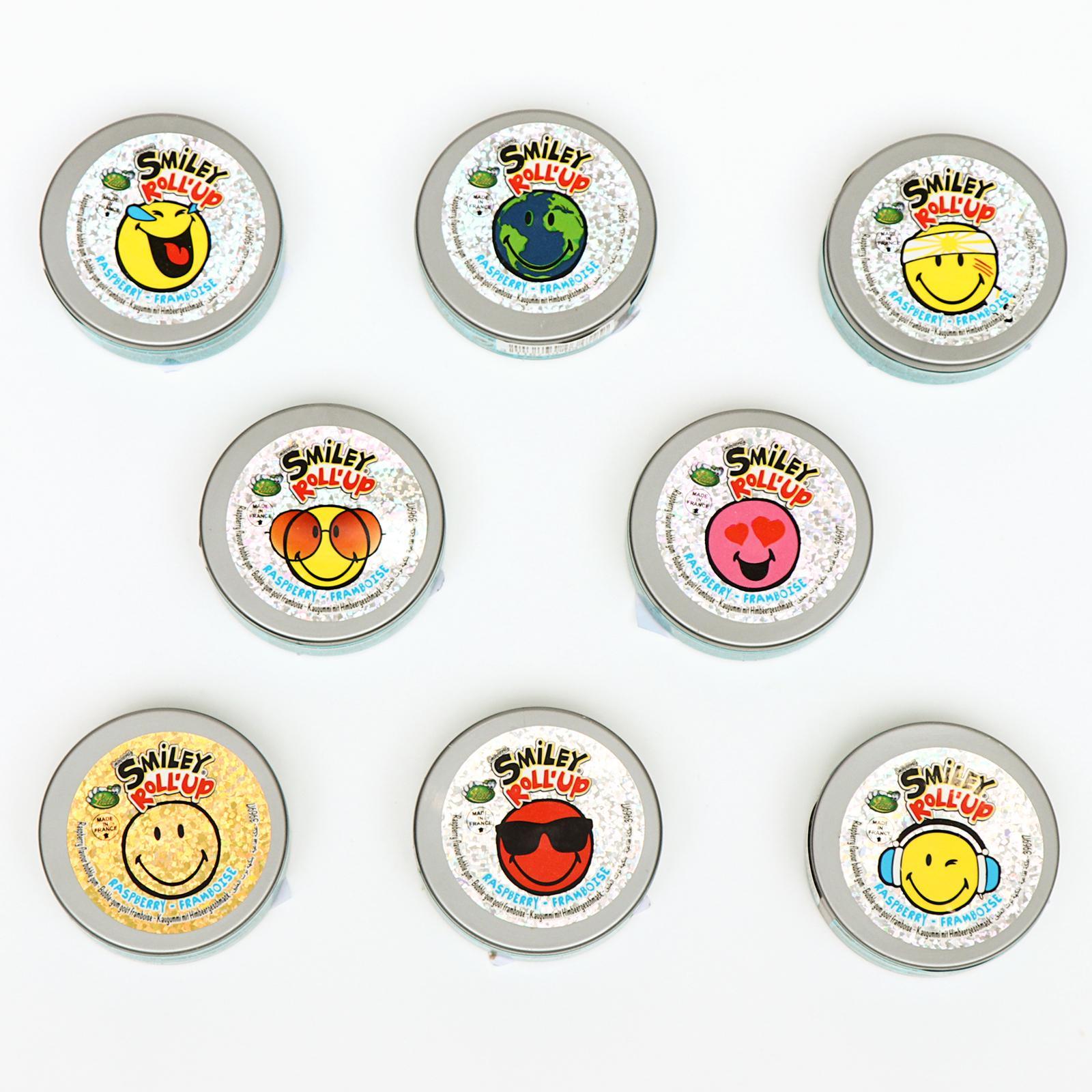 Жевательная резинка Lutti Roll-up Smiley