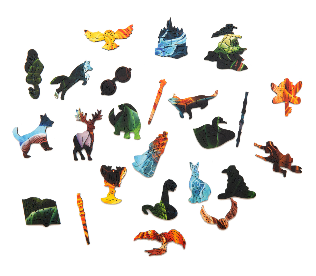 Деревянный пазл Гарри Поттер. Три Волшебника