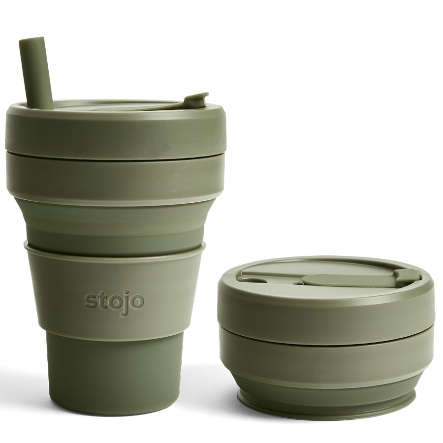 Кружка складная Stojo S1-MOS, 355 мл.