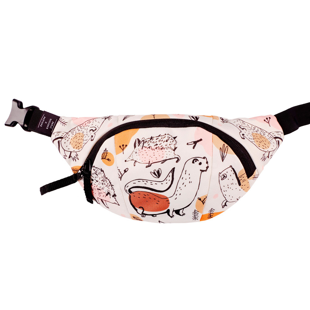 Поясная сумка Hedgehog and Co (white)