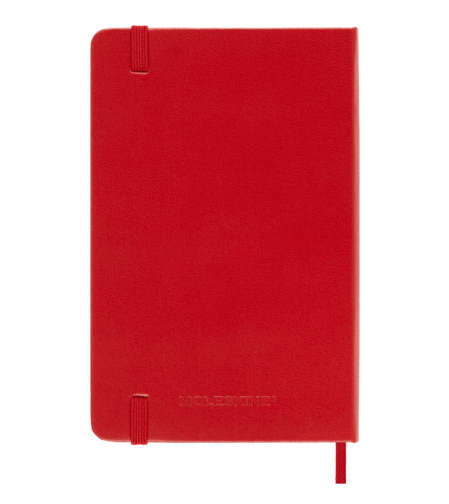 Записная книжка Classic (нелинован) Pocket красная 